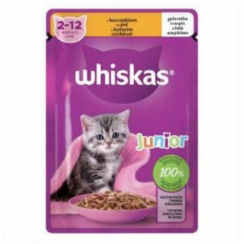 Whiskas Junior chicken in aspic 85 g kép
