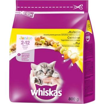 Whiskas Junior poultry 800 g kép
