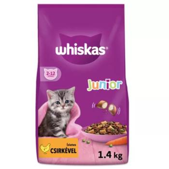 WHISKAS száraz macskatáp Csirke JUNIOR 1,4 kg kép