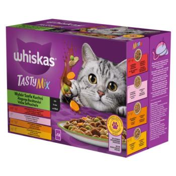 Whiskas Tasty Mix Chef's Choice vegyes válogatás felnőtt macskák számára 12 x 85 g kép