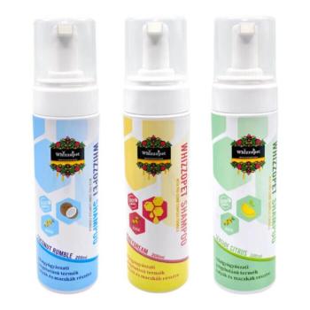 Whizzopet Sampon Pro-Comb Complex Formulával, Gyógyhatású készítmény Kókusz illattal 200 ml kép