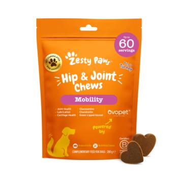 Zesty Paws Hip & Joint Chews (60 db) – funkcionális étrend-kiegészítő kutyáknak az ízületek támogatá kép