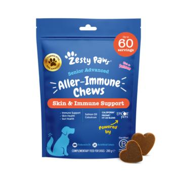 Zesty Paws Senior Advanced Allergy & Immunity Chews (60 db) – funkcionális étrend-kiegészítő kép