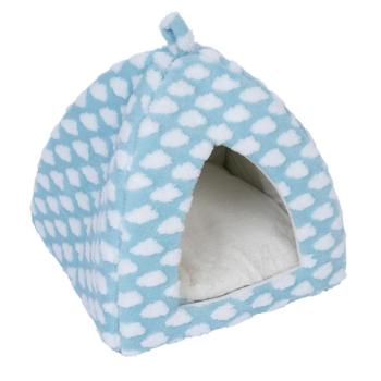 zooplus Basics Fluffy macskakuckó fekhely macskáknak, kék kép