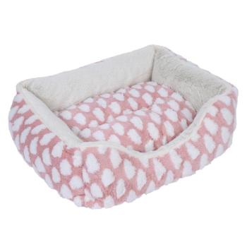 zooplus Basics Fluffy puha fekhely kisebb kutyáknak, macskáknak, rózsaszín kép