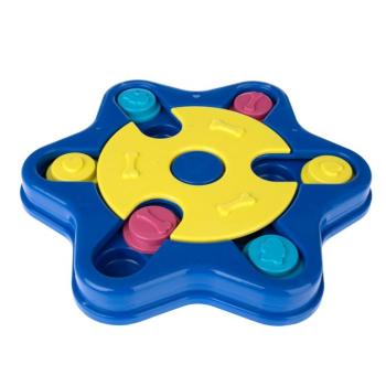 zooplus Basics hatszögletű puzzle játék kutyáknak, macskáknak Ø 25,5 x M 3 cm kép