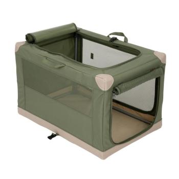 zooplus Basics összecsukható kutyaszállító boxc 91x61x58cm kép